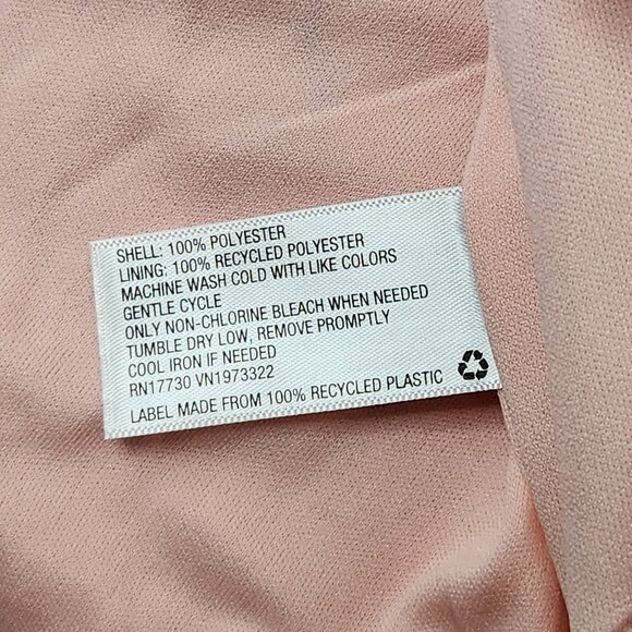 Wild Fable Slip Dress Womens S Floral Pink Short Sleeveless Square Neck Straps - Picture 5 of 16